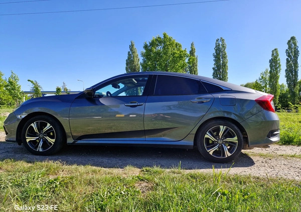 Honda Civic cena 79000 przebieg: 76700, rok produkcji 2020 z Siedlce małe 497